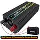 thumbnail image 2 of DC 12V a AC 220V Inversor de automóvil Enchufe de la UE Inversor de energía inteligente (4000W), 2 of 9