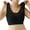 Black, variant on Womens Beauty Back Underwear Wireless Bra Thin Sports Bra