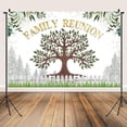thumbnail image 4 of Family Reunion Photo Background Family Tree Leaves Family Gathering Party Decoration Family Tree Members Theme Party Background We are Family Background Welcome Home Party Backdrop, 4 of 5