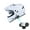 Z Bluetooth Glossy White, variant on 1Storm Dual Sport Motorcycle Motocross Off Road Full Face Helmet Dual Visor HF802 Storm Force Orange + Motorcycle Bluetooth Headset