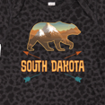 thumbnail image 4 of Inktastic South Dakota Vacation Bear Silhouette Boys or Girls Baby Bodysuit, 4 of 5
