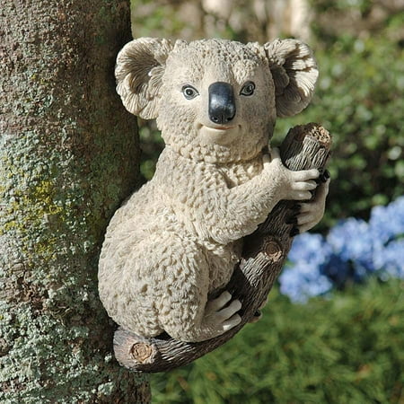 Design Toscano Kouta, the Climbing Koala Sculpture -Set of Two