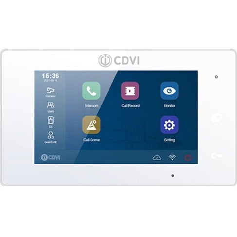 CDVI IP-MON 7" Class LCD Touchscreen Monitor