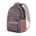 thumbnail image 2 of Artistic Waterproof School Backpack - Vintage Paisley Floral Print & Breathable Mesh Straps for Teens, 2 of 6