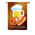 thumbnail image 2 of Breeze Decor 65065 Drink Til You Look Better 2-Sided Impression Garden Flag - 13 x 18.5 in., 2 of 2