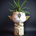 thumbnail image 4 of Alien Flower Pot Unique Fantasy Creatures Flower Pot Alien Flowerpots Personality Home Decoration, 4 of 5