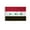 2x3 ft Nylon Flag, variant on AGAS Iraq Old Car Flag 12x16 inch Polyester Fabric Double Stitched 17 Inch White Plastic Flexible Pole High Visibility Old Iraqi National Car Flag
