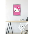 thumbnail image 6 of Hello Kitty - Face Wall Poster, 14.725" x 22.375", Framed, 6 of 6