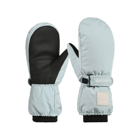 Coerni Kids Winter Gloves Ski Snow Gloves for Cold Weather Outdoor Sports Snowboard for 6 12 Years Old Boys&Girls Cotton Winter Gloves