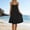 Black, variant on Elvqul Dresses for Women Spaghetti Strap Midi Dresses Vacation Black Scoop Neck Sleeveless Backless Summer Womens Cami Dresses
