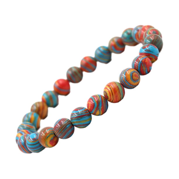Qarigey con cuentas colgante de joyería de moda exquisita sin rebabas Unisex mujer hombre regalo de cumpleaños muñequera pulseras de Ropa, zapatos y accesorios Miscelánea tipo 5 4 mm