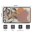 thumbnail image 5 of Orange Boho Sun, Mountain and Plant Pattern Door Rugs,Washable Non Slip Door Mats Indoor,Decorative Door Mats,Entry Mat Indoor for Entrance,Bedroom,Kitchen,Bathroom,30"x17", 5 of 6