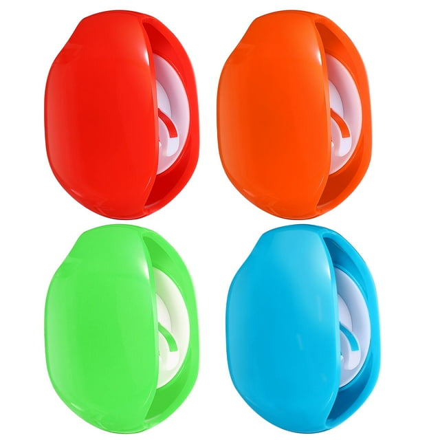 unbranded 4Ud Enrollador Retráctil Automático Para Cordón De Auriculares Color Rojo Resistente