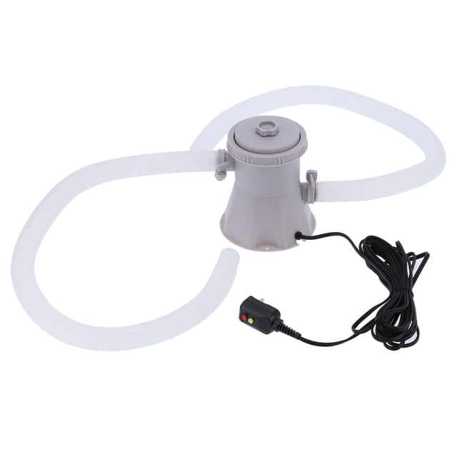 Bomba de filtro para piscina sobre el suelo, bomba de filtro para piscina con GFCI, bomba de filtro transparente, diseño de última generación
