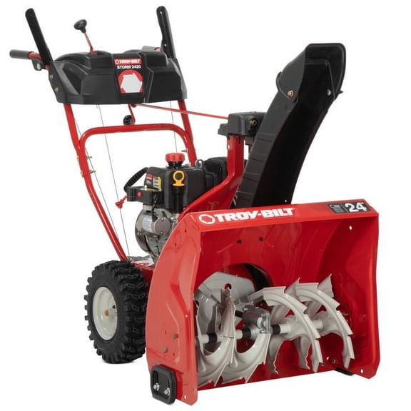 Troy-Bilt Storm 2420 | 24 in. | 208 cc Self Propelled Two- Stage Gas Snow Blower | Electric Start