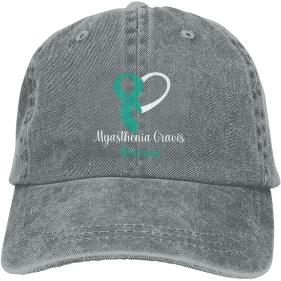 Workout Hats for Women Cancer Baseball Cap for Men Summer Cap Trendy Myasthenia Gravis Awareness Cute Baseball Hat