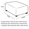 thumbnail image 3 of Protection Polyvalente pour Pouf de Rangement, Design Classique avec Bas Élastique pour un Ajustement Facile, 3 of 5