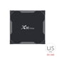 thumbnail image 1 of X96 Max Smart TV BOX 2G + 16G / 4G + 32G / 4G + 64G Reemplazo de la caja de TV para Android 8.1 Amlogic S905X2 Quad Core Kearding DZ4682-02B, 1 of 2