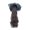 black brown, variant on Clip-On Ponytail Hair Extension Synthetic Wavy Pony Tail Hairpiece for Women - 16/20 Inch Heat Resistant