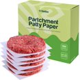 thumbnail image 2 of Patty Paper - Hamburger press Patty Paper Sheets 5.5x5.5" - 1000 Non stick Wax Burger Patty paper Squares for Burger Press, Freezing & More, 2 of 4