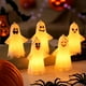thumbnail image 2 of Lámpara Led de cara fantasma de Halloween, luz cálida luminosa, decoración colgante, accesorios de fiesta para niños, regalos de amigos, adorno para el hogar, 2 of 4