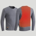 thumbnail image 4 of hengsof Men Intelligent Electric Heated Underwear Tops Heating Thermal Shirt for Outdoor Cold Weather, 4 of 8