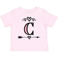 thumbnail image 3 of Inktastic Letter C Monogram Tribal Arrow Girls Toddler T-Shirt, 3 of 5