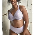 thumbnail image 5 of Sculptresse by Panache Roxie Plunge Underwire J-Hook Bra (9586),38J,Lilac, 5 of 6