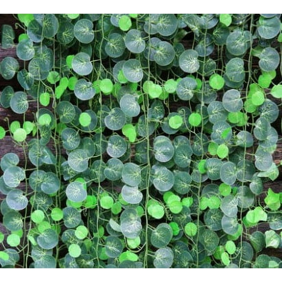 ERDOUY 12 Pack Each 7.8FT Fake Ivy Leaves Artificial Garland Greenery Hanging Plant Vine for Bedroom Wall Decor Wedding Party Room Aesthetic Stuff,A