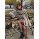 thumbnail image 1 of Nueva chaqueta elegante de mezcla de lana para mujer, abrigo elegante de gran tamaño con botones, abrigo de longitud media de otoño para mujer, 1 of 5