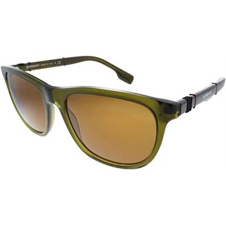 Burberry 0BE4322 3882/5 Clear Grey Rectangle Sunglasses for  display picture 3
