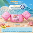 thumbnail image 5 of MoKo Swim Vest for Kids 20-50lbs, Swimming Arm Float Water Wings for 2-7 Years Old, Pink, 5 of 7