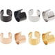 thumbnail image 1 of 8 pares de pendientes de acero inoxidable de 9 mm con clip para la oreja, para cartílago de hélice, ajustables, sin perforaciones, estilo punk rock., 1 of 6