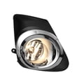 thumbnail image 4 of OEM Fog Lights Assembly Fit For 2011 2012 2013 Toyota Corolla, Driver & Passenger Led Driving Fog Lamps Replacement w/ H11 12V55W Halogen Bulbs + Wiring & Switch (Black Housing Clear Lens), 4 of 6