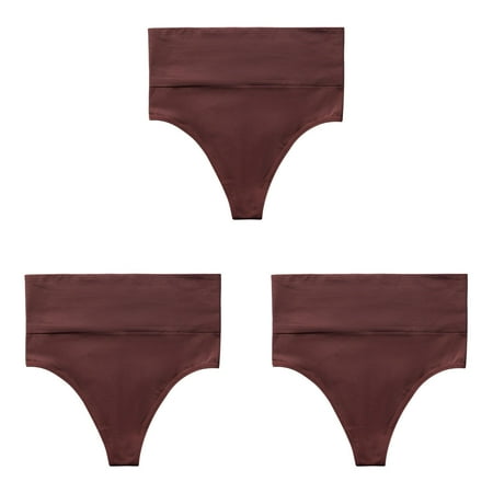 amless Sheer Panties Lingerie T Pants Mid Waist High Cut Briefs for Women Sports Yoga Thong Plus Variety Underwear for Women Size Underwear for ceangrtro (3Packs) (3Packs)