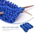 thumbnail image 2 of Shisuyan Chenille Wool Blue 4Set Bulky Yarn For Hand Knitting Winter Use Craft Projects, 2 of 8