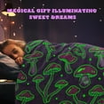 thumbnail image 2 of Manta con forma de hongo Blanket MIBOI que brilla en la oscuridad, 2 of 6
