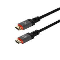 Monoprice 8K Certified Ultra High Speed HDMI Cable - 6 Feet - Black | Braided - HDMI 2.1, 8K@60Hz, 4k@120Hz, 48Gbps, HDR, VRR, CL3 In-Wall Rated