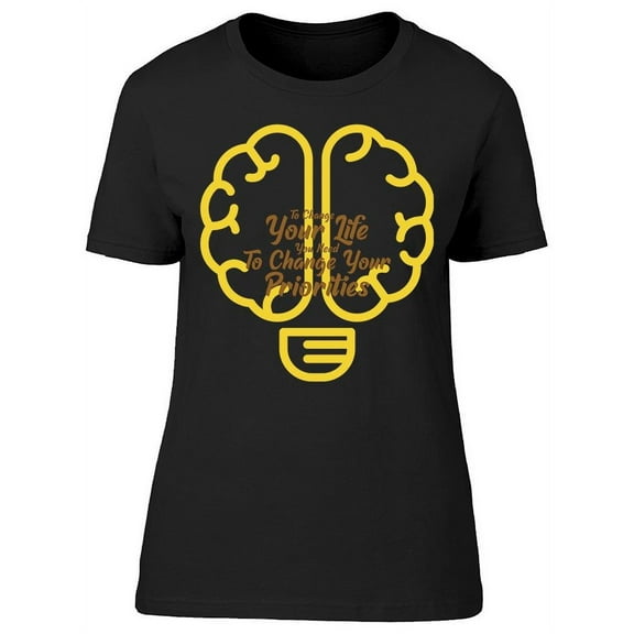 Need To Change Your Priorities T-Shirt Women -Image by Shutterstock, Female Medium