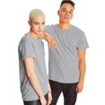 thumbnail image 4 of Hanes T-Shirt à Manches Courtes Col Rond X-Temp pour Hommes Lot de 2, L, Acier Clair, 4 of 5