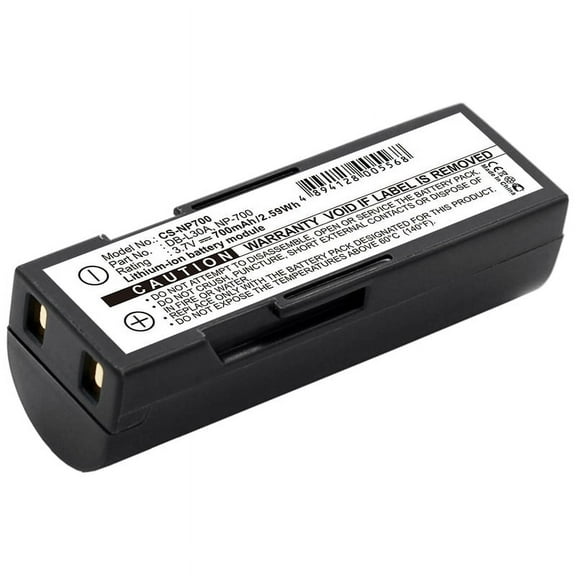 Replacement Battery for PENTAX Optio Z10,D-LI72,3.7V/700mAh