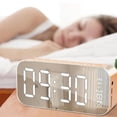 thumbnail image 4 of Reloj despertador con altavoz Bluetooth color rosa, 4 of 5