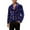 a-Blue13438, variant on Men's Coat Sparkly Sequin Biker Jacket Long Sleeve Zipper Front Coat With Zipper Pockets For Party Performance Daily Wear Soft Outerwear