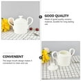 thumbnail image 3 of BESTYASH 1Pc Practical Candy Jar White Ceramic Sugar Jar with Lid for Insect Protection, 3 of 8