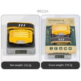 thumbnail image 4 of Linterna de cabeza de carga tipo C con control de gestos (amarillo W6121A), 4 of 9