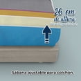 thumbnail image 3 of Juego De Sabanas Individuales Estampadas De Microfibra De Poliester 3 Piezas Diseño Elegante Amplias Textura Suave, 3 of 5