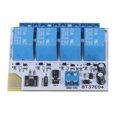 thumbnail image 4 of Relay Module, Portable Anti Interference Remote Control Relay Panel Safe 2.4G PCB Compact  For Laboratories DC12V, 4 of 8