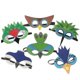 thumbnail image 3 of Disfraz de ala de pájaros para Halloween, juego de rol, recuerdos de fiesta, chal para festival, vestido rave para niños, 3 of 5