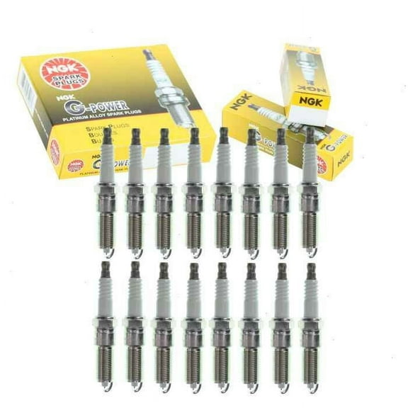 16 pc NGK G-Power Spark Plugs compatible with Chrysler 300 5.7L V8 2005-2008
