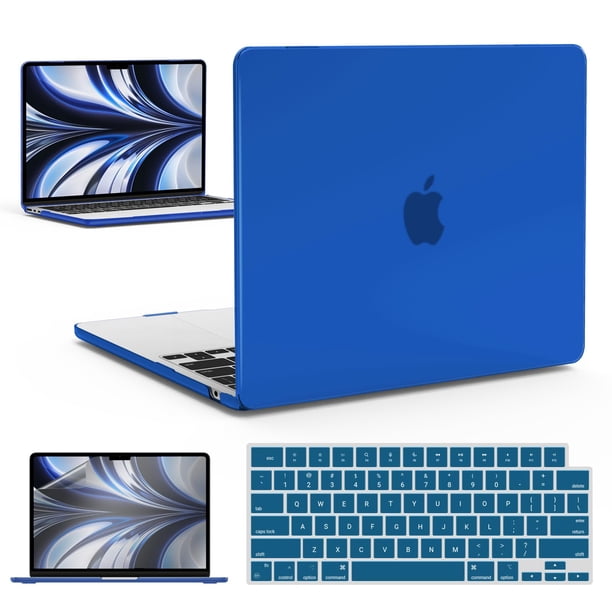 Funda IBENZER para MacBook Air de 13 pulgadas, funda con teclado y película